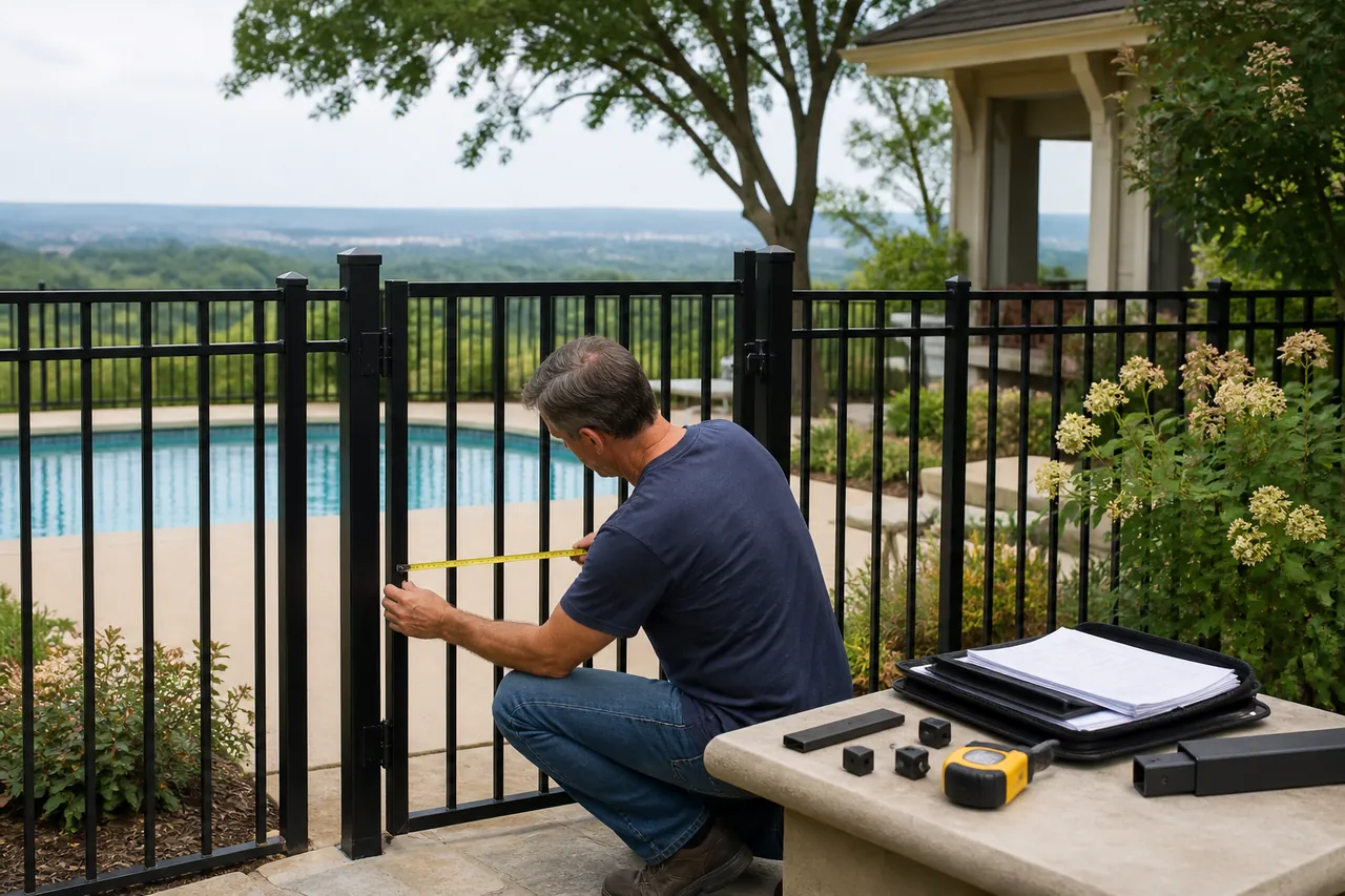 Aluminum Fencing for Views, Pools, and Open Yards