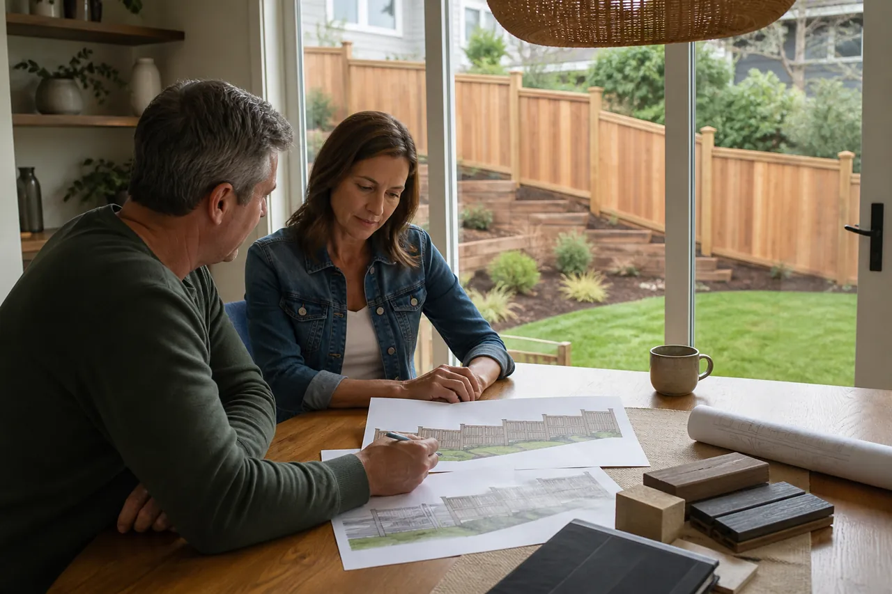 How Grade Changes Affect a Fence Line